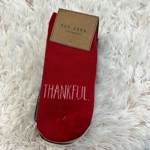 NWT Rae Dunn Thanksgiving Socks - 10 pack